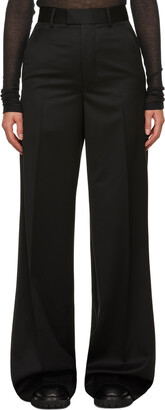 Ann Demeulemeester Black Evelien Trousers - ShopStyle Pants