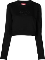 F-Slimmy-Od cropped sweatshirt 