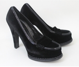 Thumbnail for your product : Saint Laurent Black Velvet Heels
