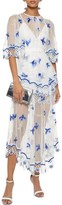 Thumbnail for your product : Alice McCall Marigold Guipure Lace-trimmed Embroidered Tulle Maxi Dress