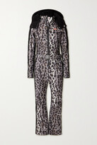 Thumbnail for your product : Jet Set Magic Ghoster Hooded Animal-print Ski Suit - Purple