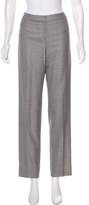 Thumbnail for your product : St. John Wool & Silk-Blend Mid-Rise Pants
