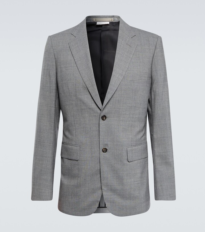 Comme des Garçons Homme Deux Single-breasted wool blazer