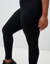 Thumbnail for your product : ASOS Curve DESIGN Curve premium supersoft leggings in cotton modal