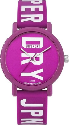 Superdry Unisex Analogue Quartz Watch with Silicone Strap SYLSYL196VW