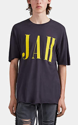 Alchemist Men's "Jah" Hemp-Cotton T-Shirt - Black