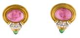 Thumbnail for your product : 18K Diamond & Tourmaline Earrings yellow 18K Diamond & Tourmaline Earrings