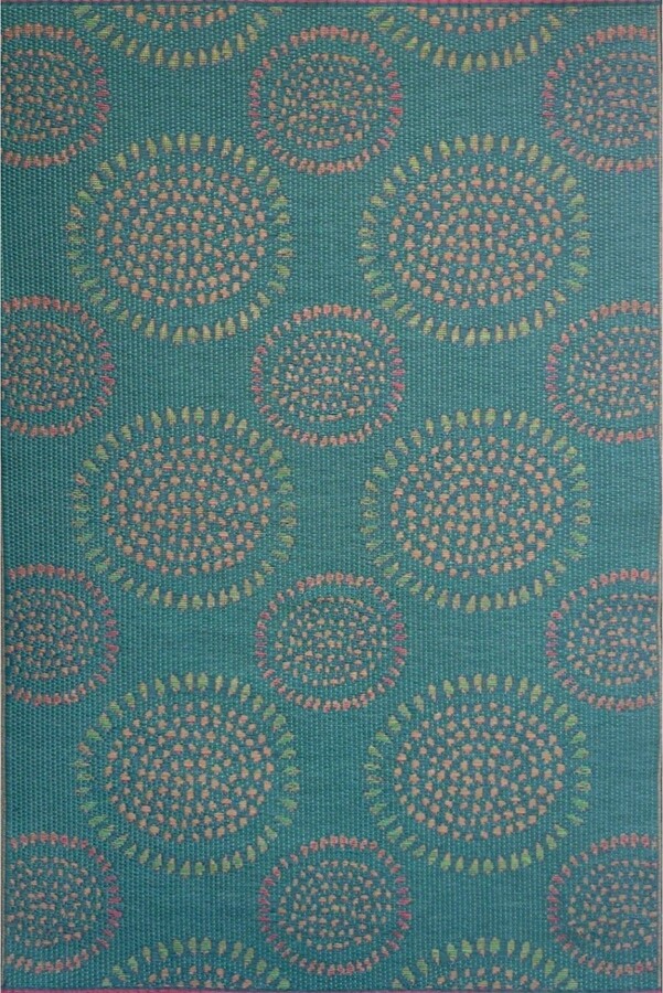 Mad Mats Molly Teal & Red