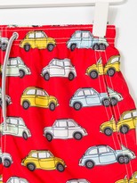 Thumbnail for your product : Mc2 Saint Barth Kids TEEN car print swim shorts