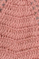 Thumbnail for your product : She Made Me Crochet Triangle Bikini Top
