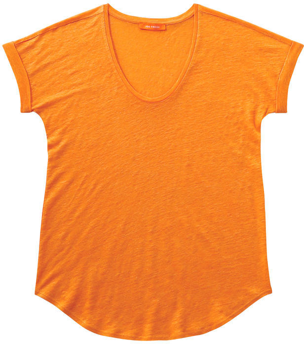 Joe Fresh Linen Tee Black ShopStyle Tshirts