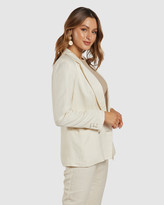 Thumbnail for your product : Apero Label - Women's Blazers - Freedom Linen Blazer - Size One Size, L at The Iconic