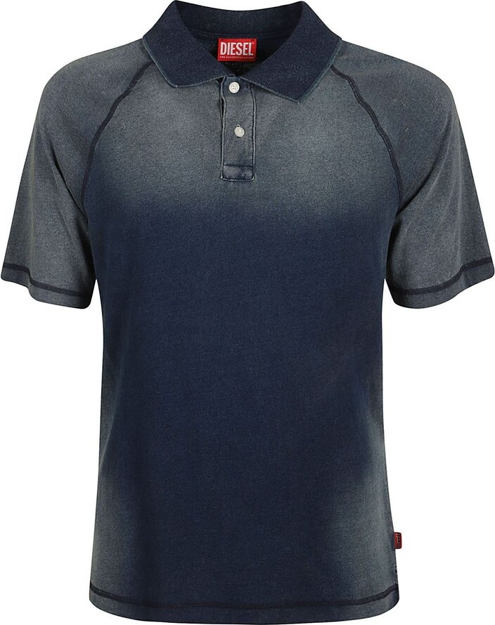 Diesel T-Rasmith Sun-Faded Effect Polo Shirt - ShopStyle