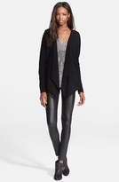 Thumbnail for your product : Zadig & Voltaire Leather Elbow Patch Wool Blend Cardigan