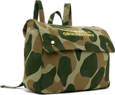 Thumbnail for your product : The Animals Observatory Kids Green Military Backpack