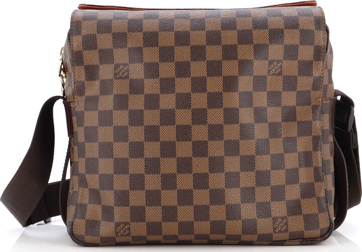 Louis Vuitton Damier Naviglio Shoulder Bag Crossbody Ebene Men