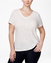 Thumbnail for your product : INC International Concepts Plus Size V-Neck Tee
