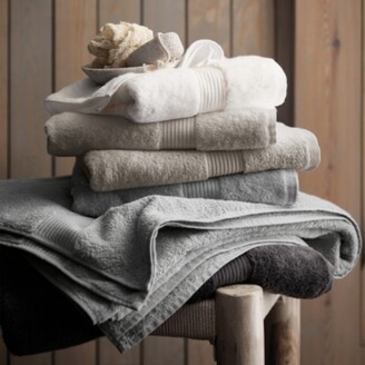 The White Company Luxury Egyptian Cotton Towel, Soft Grey, Bath Sheet