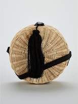 Thumbnail for your product : Very Tassel Detail Circle Crossbody Bag - Natural/Black