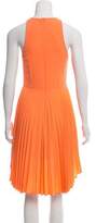 Thumbnail for your product : Christopher Kane Pleated Wool Dress
