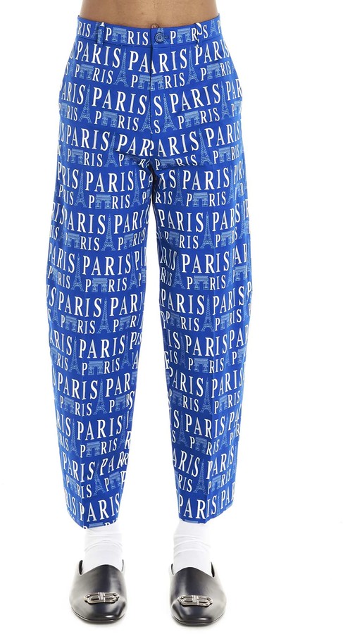 balenciaga pants mens pink