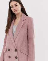 Thumbnail for your product : ASOS Tall DESIGN tall cord boyfriend coat