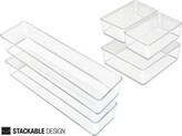 Thumbnail for your product : Sorbus Clear Drawer Organizer 5-Piece Set