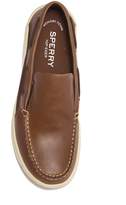 Thumbnail for your product : Sperry Convoy Slip-On Leather Boat Shoe - Wide Width Available