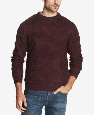 Weatherproof Vintage Men Textured Sweater