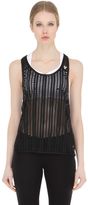 Thumbnail for your product : Freddy Pure Tech Laser-Cut Tank Top