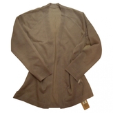 Thumbnail for your product : Alaia Taupe Silk Cardigan