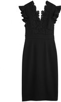 Thumbnail for your product : Rebecca Taylor Crepe and Lace Dress