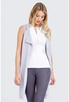 Thumbnail for your product : Select Fashion Fashion Lace Yoke Soft Sleeveless Jacket Soft Jackets - size 10
