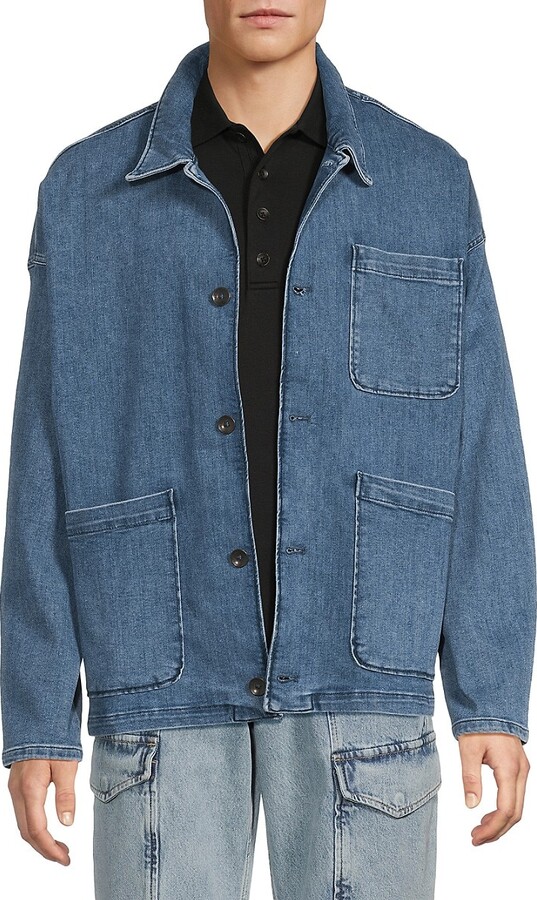Chore Drop Shoulder Denim Jacket