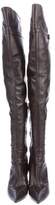 Thumbnail for your product : Sergio Rossi Leather Over-The-Knee Boots