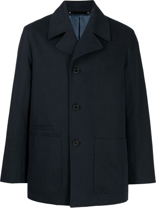 Paul Smith Single-Breasted Cotton Coat