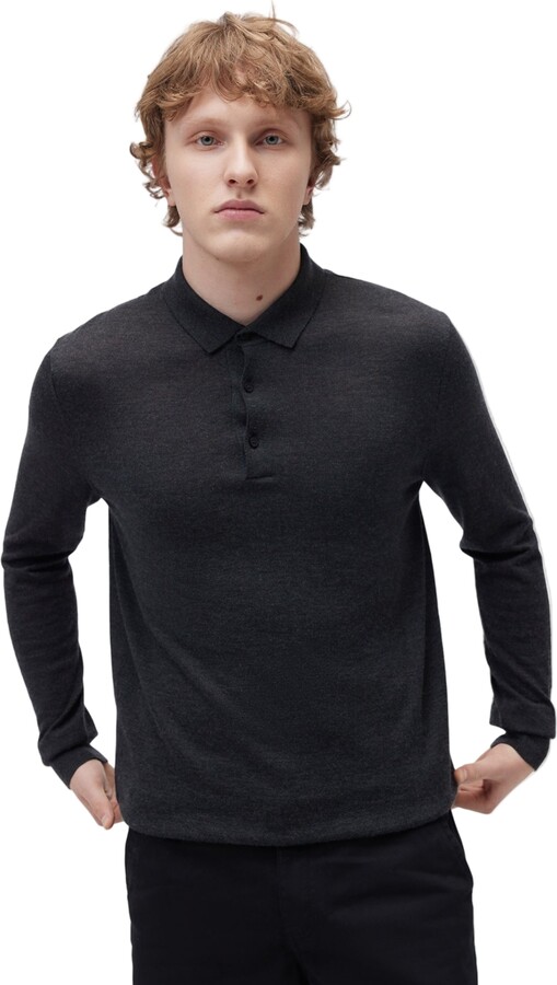 Gobi Cashmere Men's Cashmere Silk Polo