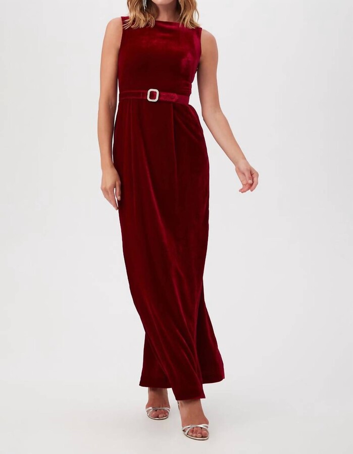 Vedda Dress In Vixen Red