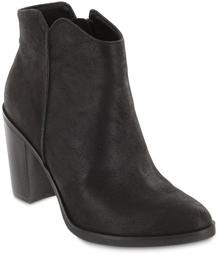 Mia Barby Block Heel Bootie - ShopStyle Boots