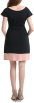 Thumbnail for your product : Kimi and Kai Regan Colorblock Skater Maternity Dress