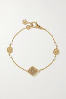 Thumbnail for your product : Buccellati Opera Tulle 18-karat Gold Mother-of-pearl Bracelet - M