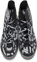 Thumbnail for your product : Telfar Black & White Converse Edition Chuck 70 High Sneakers