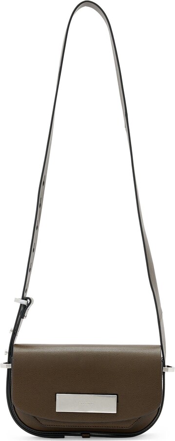 AllSaints Etta Leather Crossbody Bag