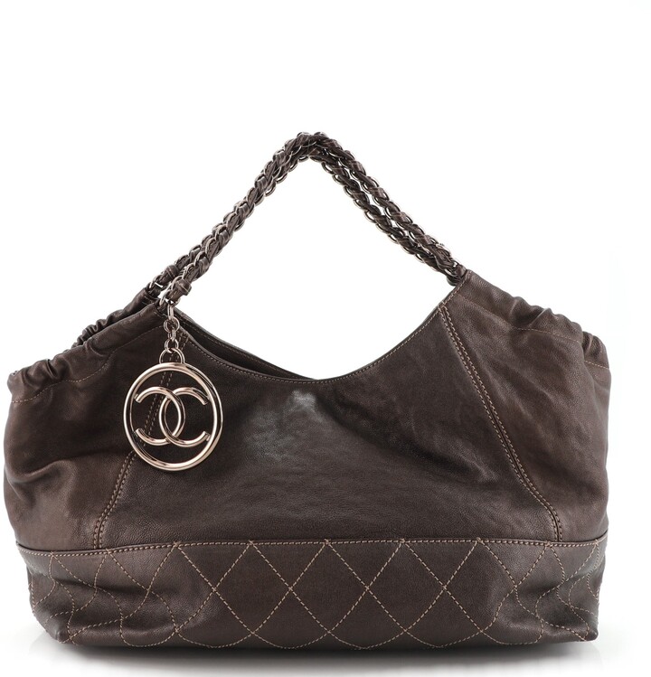 Chanel Baby Coco Cabas Quilted Leather Medium - ShopStyle Tote Bags
