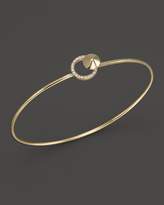 Thumbnail for your product : KC Designs Diamond Circle Bangle in 14K Yellow Gold