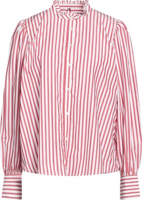 Tommy Hilfiger Red Women's Long Sleeve Tops | ShopStyle