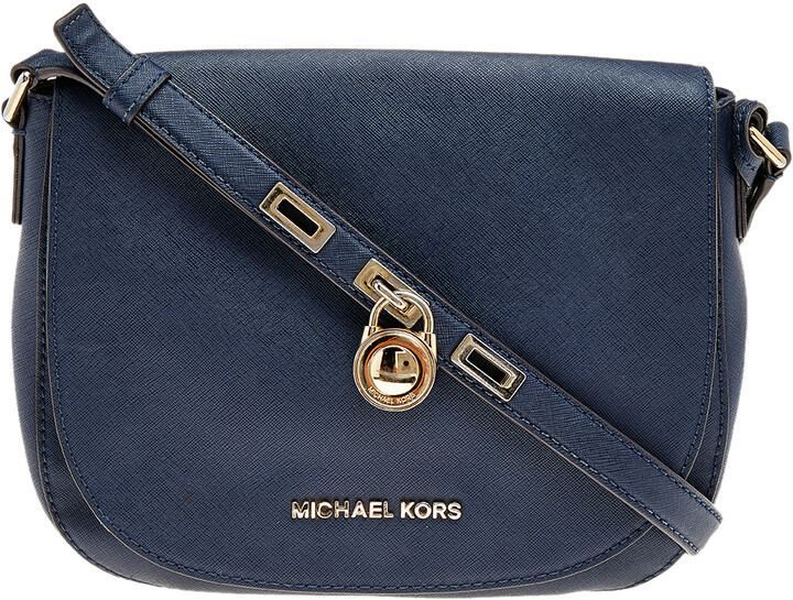 navy leather handbags sale
