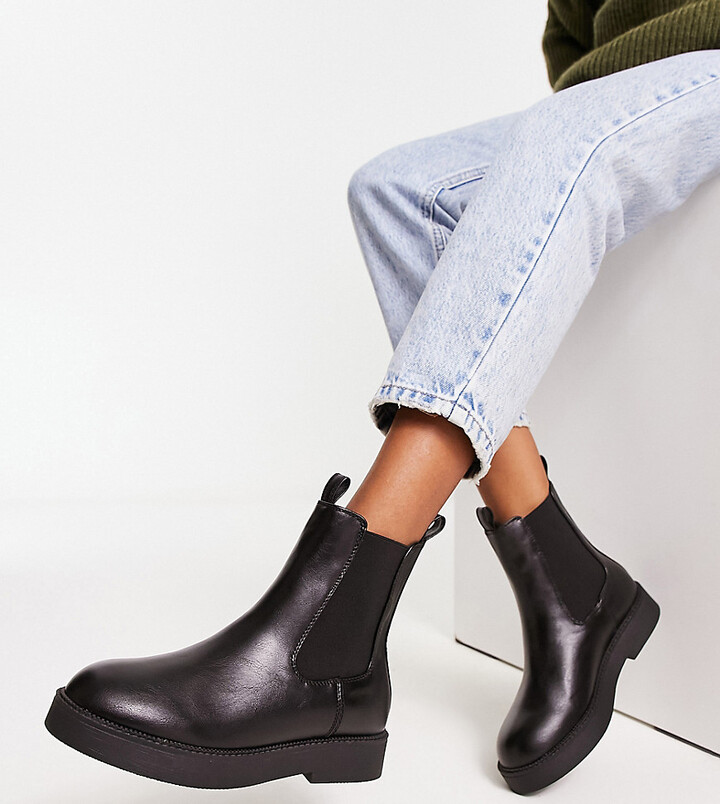 Wide Fit Chelsea Boots | Shop The Largest Collection | ShopStyle