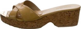 Jimmy Choo Patent Leather Slides