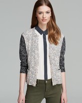 Thumbnail for your product : Marc by Marc Jacobs Cardigan - Slash Tweed Print